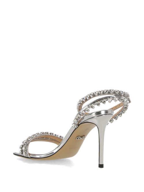 Silver-tone calf leather sandal MACH & MACH | R24-S0470-SPE-SLVSILVER